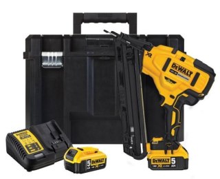 18v xr gwoździarka do wykończeń 15ga xr,2 x 5.0ah, ład i tst