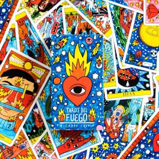 Karty Tarot del Fuego by Richardo Cavolo