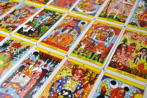 Karty Tarot del Fuego by Richardo Cavolo