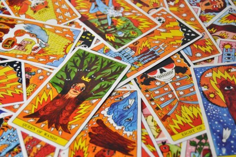 Karty Tarot del Fuego by Richardo Cavolo
