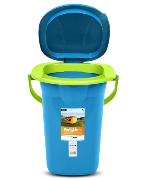 Toaleta turystyczna GB320BL morski-limonka Toaleta turystyczna GB320BL morski-limonka