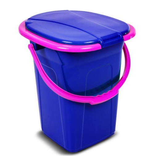 Toaleta turystyczna GB320BR granatowo-różowa Toaleta turystyczna GB320BR granatowo-różowa