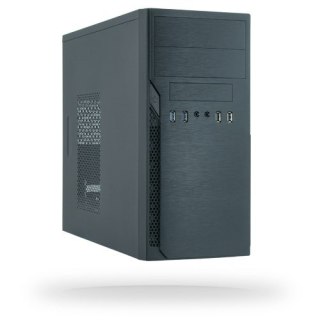 Chieftec ATX mini-tour alu brossé SECC Tower Czarny