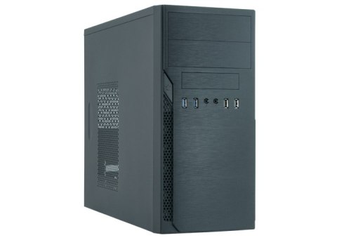 Chieftec ATX mini-tour alu brossé SECC Tower Czarny