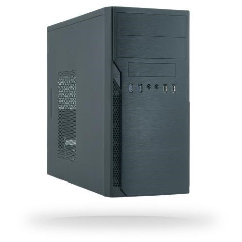 Chieftec ATX mini-tour alu brossé SECC Tower Czarny