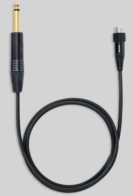 Shure WA305 kabel audio 6.35mm Czarny Shure WA305 kabel audio 6.35mm Czarny