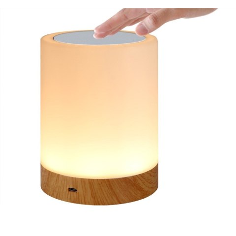 Techly I-LED TOUCH lampa stołowa 1,6 W Biały