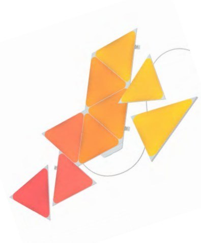 Zestaw startowy Nanoleaf Shapes Triangles (9 paneli) Zestaw startowy Nanoleaf Shapes Triangles (9 paneli)