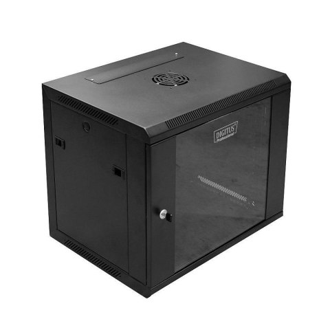 Digitus DN-W19 09U/450/B stojak 9U Szafa wisząca Czarny Digitus DN-W19 09U/450/B stojak 9U Szafa wisząca Czarny