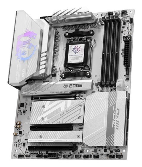 MSI MPG B850 EDGE TI WIFI płyta główna AMD B850 Gniazdo AM5 ATX MSI MPG B850 EDGE TI WIFI płyta główna AMD B850 Gniazdo AM5 ATX