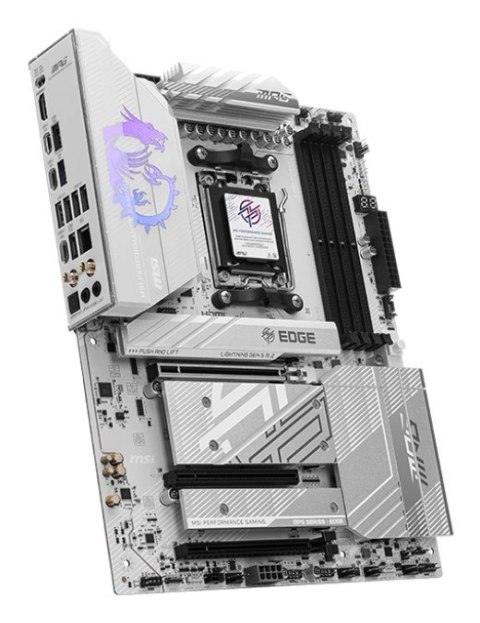 MSI MPG B850 EDGE TI WIFI płyta główna AMD B850 Gniazdo AM5 ATX MSI MPG B850 EDGE TI WIFI płyta główna AMD B850 Gniazdo AM5 ATX