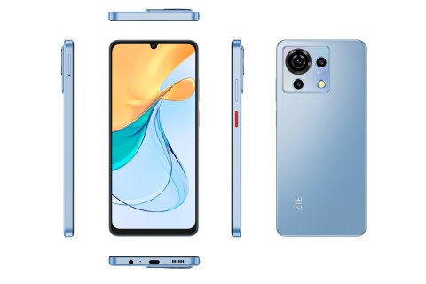 Smartfon ZTE Blade V50 Vita 17,1 cm (6.75") Dual-SIM USB Typ-C 4 GB 256 GB 5200 mAh Blau