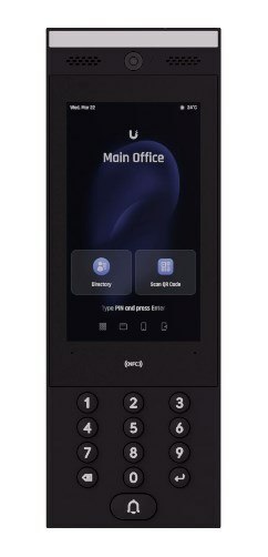 Ubiquiti Intercom Czarny Ubiquiti Intercom Czarny