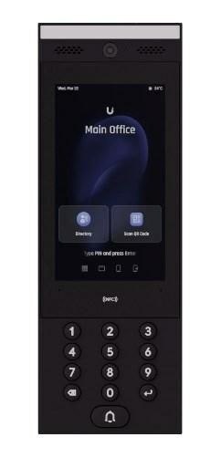 Ubiquiti Intercom Czarny Ubiquiti Intercom Czarny