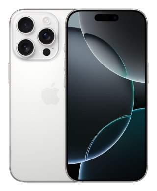 Apple iPhone 16 Pro 16 cm (6.3") Dual SIM iOS 18 5G USB Type-C 256 GB Biały
