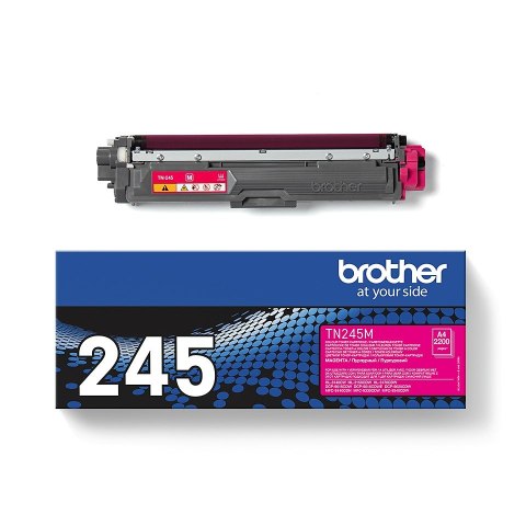 Brother TN-245M kaseta z tonerem 1 szt. Oryginalny Purpurowy Brother TN-245M kaseta z tonerem 1 szt. Oryginalny Purpurowy