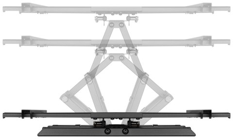 Goobay 49932 uchwyt do telewizorów 177,8 cm (70") Czarny