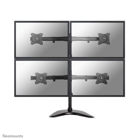 Neomounts NM-D335D4BLACK uchwyt / stojak do monitorów 68,6 cm (27") Biurko Czarny Neomounts NM-D335D4BLACK uchwyt / stojak do monitorów 68,6 cm (27") Biurko Czarny