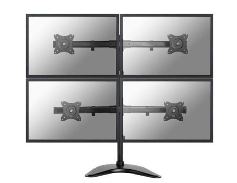 Neomounts NM-D335D4BLACK uchwyt / stojak do monitorów 68,6 cm (27") Biurko Czarny Neomounts NM-D335D4BLACK uchwyt / stojak do monitorów 68,6 cm (27") Biurko Czarny