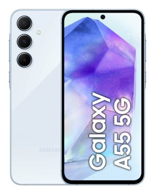 Samsung Galaxy A55 5G 16,8 cm (6.6") Hybrid Dual SIM Android 14 USB Type-C 8 GB 128 GB 5000 mAh Niebieski