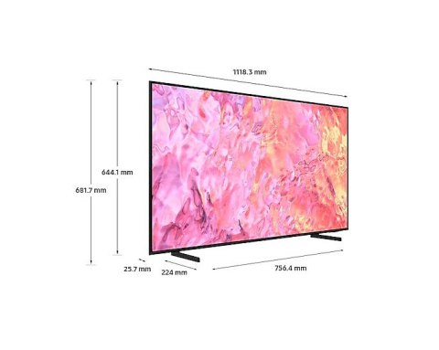 Samsung Series 6 QE50Q60CAUXXH Telewizor 127 cm (50") 4K Ultra HD Smart TV Wi-Fi Szary Samsung Series 6 QE50Q60CAUXXH Telewizor 127 cm (50") 4K Ultra HD Smart TV Wi-Fi Szary