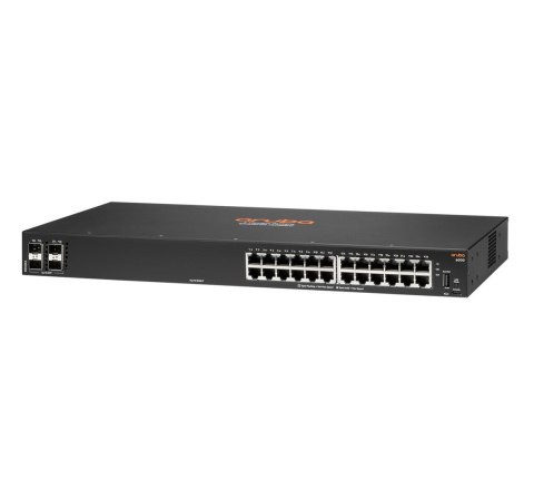Aruba 6000 24G 4SFP Zarządzany L3 Gigabit Ethernet (10/100/1000) 1U Aruba 6000 24G 4SFP Zarządzany L3 Gigabit Ethernet (10/100/1000) 1U