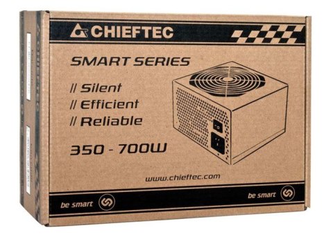 Chieftec GPS-650A8 moduł zasilaczy 650 W 20+4 pin ATX PS/2 Czarny