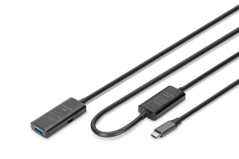 Digitus Aktywny przedłużacz USB 3.2 Gen1 5G, USB-C - USB-A, 10 m Digitus Aktywny przedłużacz USB 3.2 Gen1 5G, USB-C - USB-A, 10 m