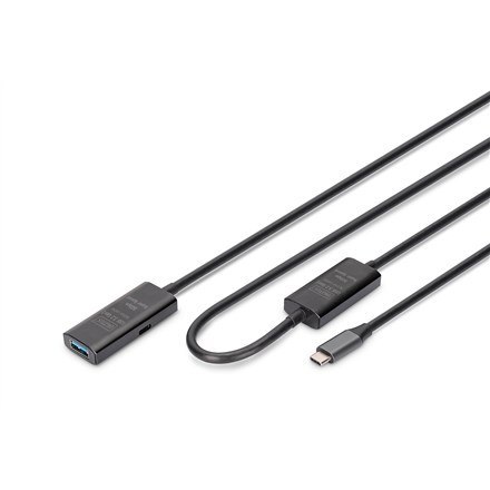 Digitus Aktywny przedłużacz USB 3.2 Gen1 5G, USB-C - USB-A, 10 m Digitus Aktywny przedłużacz USB 3.2 Gen1 5G, USB-C - USB-A, 10 m