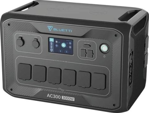 Przenośna stacja zasilania BLUETTI AC300 - Czarna