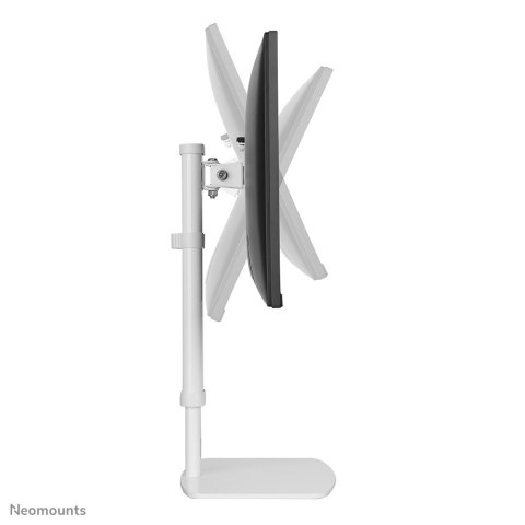 Neomounts FPMA-D890WHITE uchwyt / stojak do monitorów 76,2 cm (30") Biurko Biały