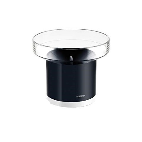 Netatmo NRG01-WW deszczomierze 10 cm Bezprzewodowy Czarny