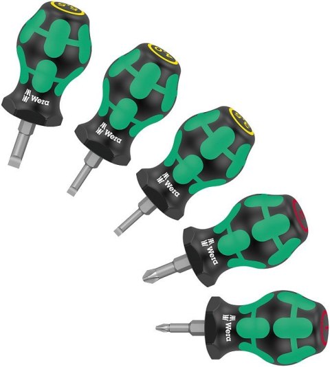 Wera Stubby Set 1 Pojedynczy Śrubokręt jednokierunkowy Wera Stubby Set 1 Pojedynczy Śrubokręt jednokierunkowy