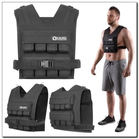 Kamizelka treningowa z obciążeniem 16kg Cordura HMS KTO16