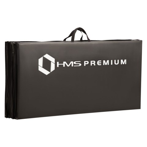 Materac gimnastyczny składany czarny HMS Premium MGS01