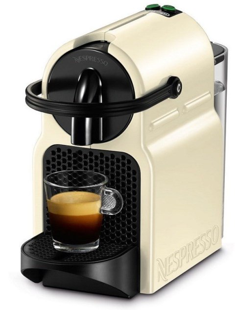 Ekspres kapsułkowy DeLonghi Nespresso Inissia EN80.CW (1260W; kolor beżowy) Ekspres kapsułkowy DeLonghi Nespresso Inissia EN80.CW (1260W; kolor beżowy)
