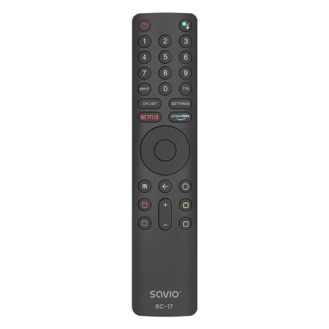 SAVIO PILOT UNIWERSALNY/ZAMIENNIK DO XIAOMI TV, SMART TV RC-17 SAVIO PILOT UNIWERSALNY/ZAMIENNIK DO XIAOMI TV, SMART TV RC-17