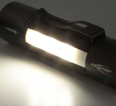Ansmann 1600-0137 latarka Czarny, Biały Latarka ręczna LED