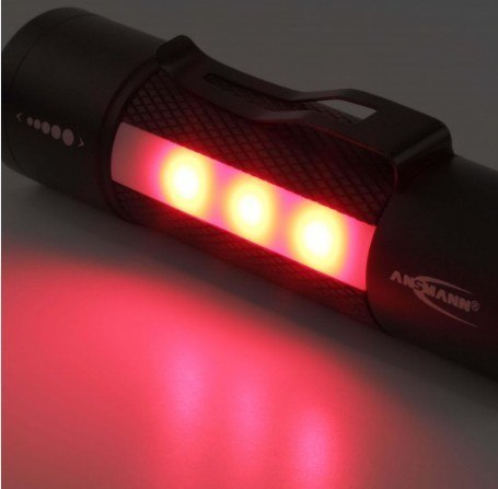 Ansmann 1600-0137 latarka Czarny, Biały Latarka ręczna LED