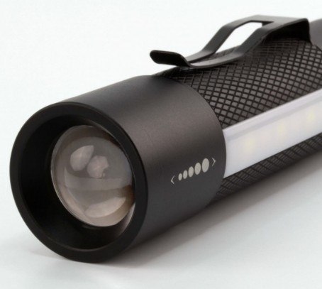 Ansmann 1600-0137 latarka Czarny, Biały Latarka ręczna LED