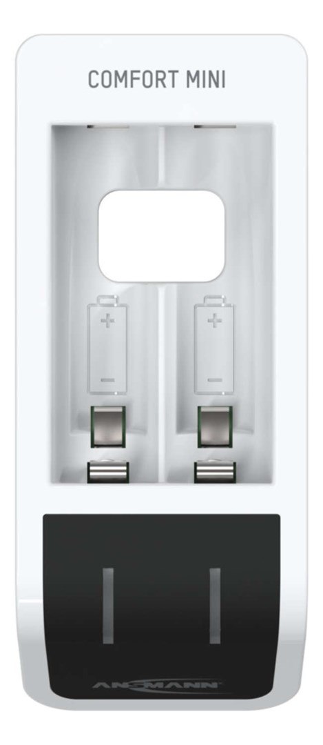 Ansmann Comfort Mini ładowarka akumulatorów Akumulator do domowego użytku DC, USB Ansmann Comfort Mini ładowarka akumulatorów Akumulator do domowego użytku DC, USB