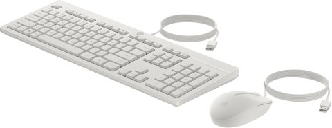 Klawiatura + mysz HP 225 Wired Mouse and Keyboard Combo White 86J24AA