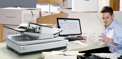 Skaner dokumentów Ricoh Fujitsu fi-7700 fi7700 (PA03740-B001) Skaner dokumentów Ricoh Fujitsu fi-7700 fi7700 (PA03740-B001)