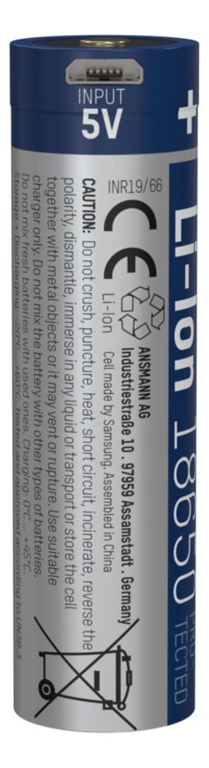 Akumulator Ansmann Li-Ion 18650 typ 3400 z USB-C