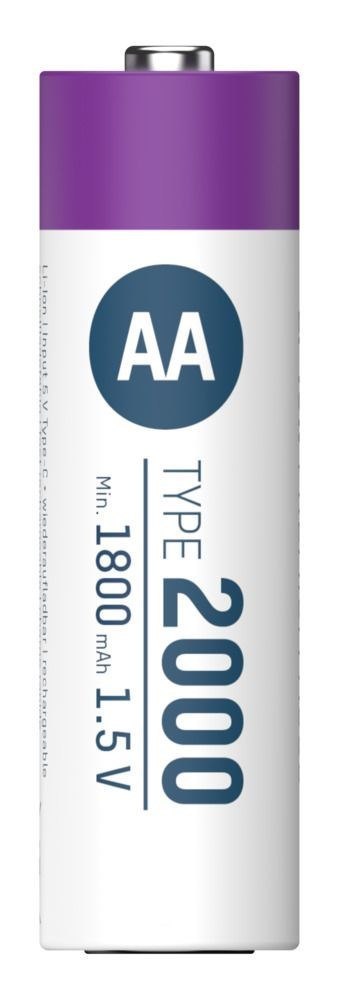 Akumulatory Ansmann Li-Ion AA typ 2000, 4 szt