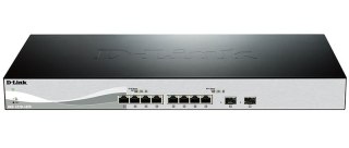 D-Link DXS-1210-10TS Zarządzany L2/L3 10G Ethernet (100/1000/10000) 1U Czarny, Srebrny