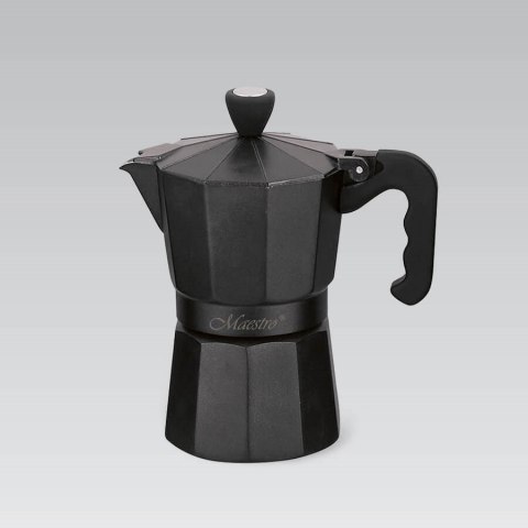 Kawiarka na 3 filiżanki MR-1666-3-BLACK MAESTRO Kawiarka na 3 filiżanki MR-1666-3-BLACK MAESTRO