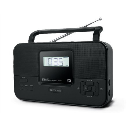 Przenośne radio stereo Muse | M-087 MB PLL | Wejście AUX | Radio FM | Wyjście słuchawkowe Przenośne radio stereo Muse | M-087 MB PLL | Wejście AUX | Radio FM | Wyjście słuchawkowe