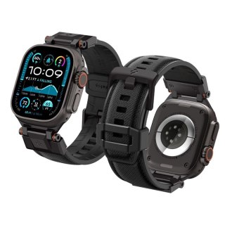 Spigen DuraPro Armor - Pasek do Apple Watch 44/45/46/49 mm (Black Edition)