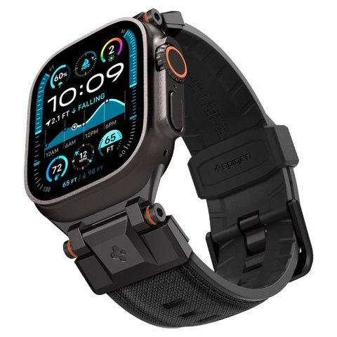 Spigen DuraPro Armor - Pasek do Apple Watch 44/45/46/49 mm (Black Edition)